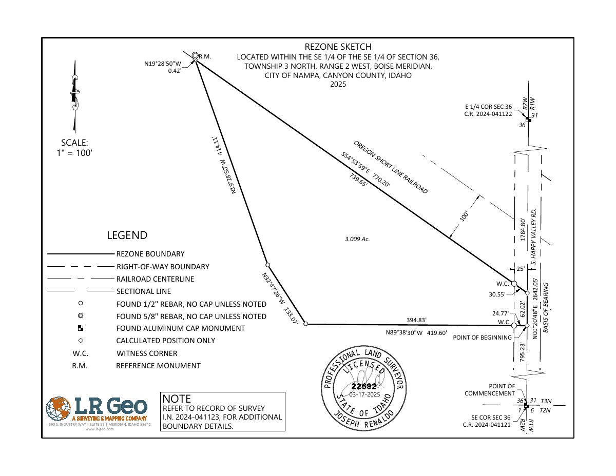 Site plan: Nampa rezones 3 acres for contractor's shop and plant nursery