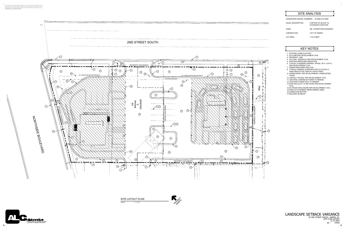 Site plan: Variance for drive-thru restaurant landscape buffer approved with conditions
