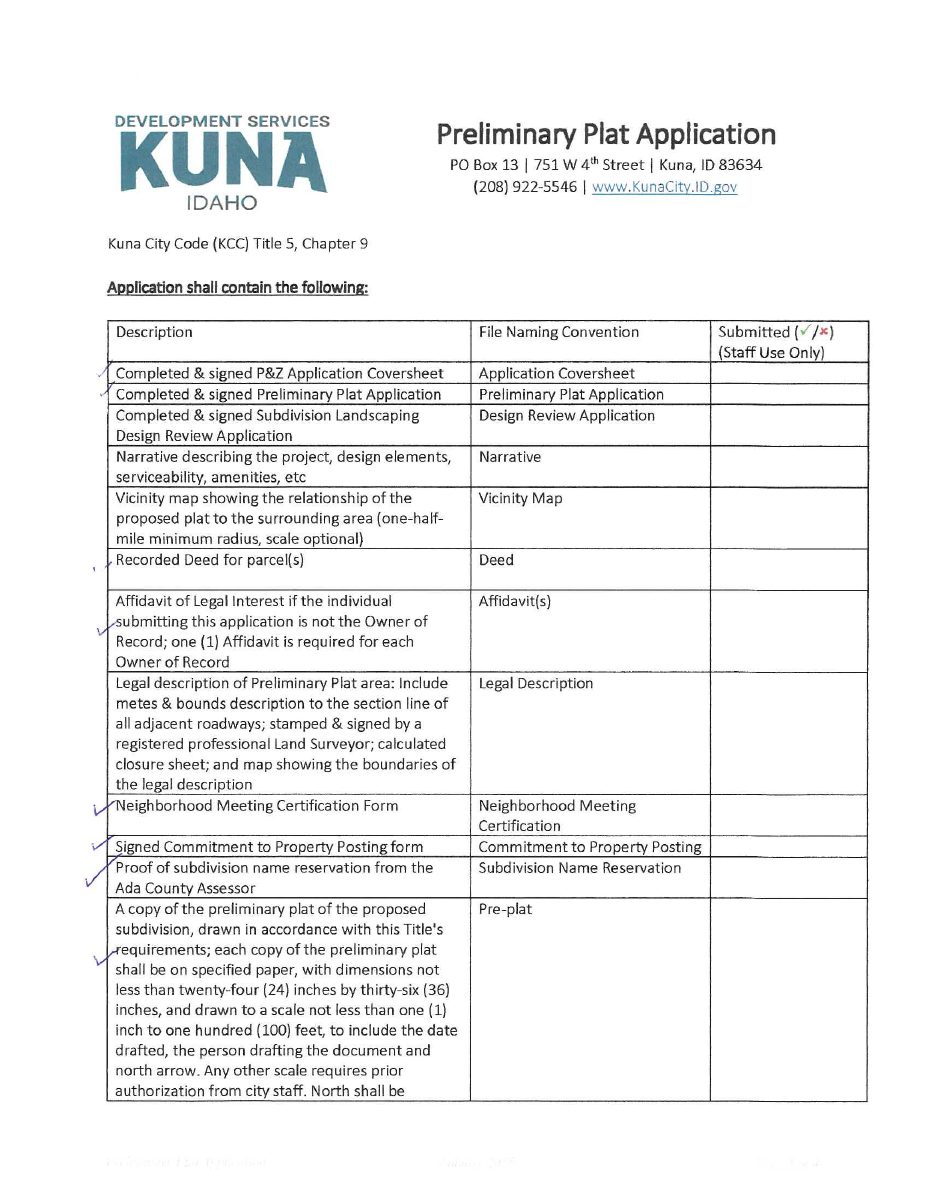 Site plan: 8-lot subdivision on 1.85 acres heads to Kuna City Council with commission backing