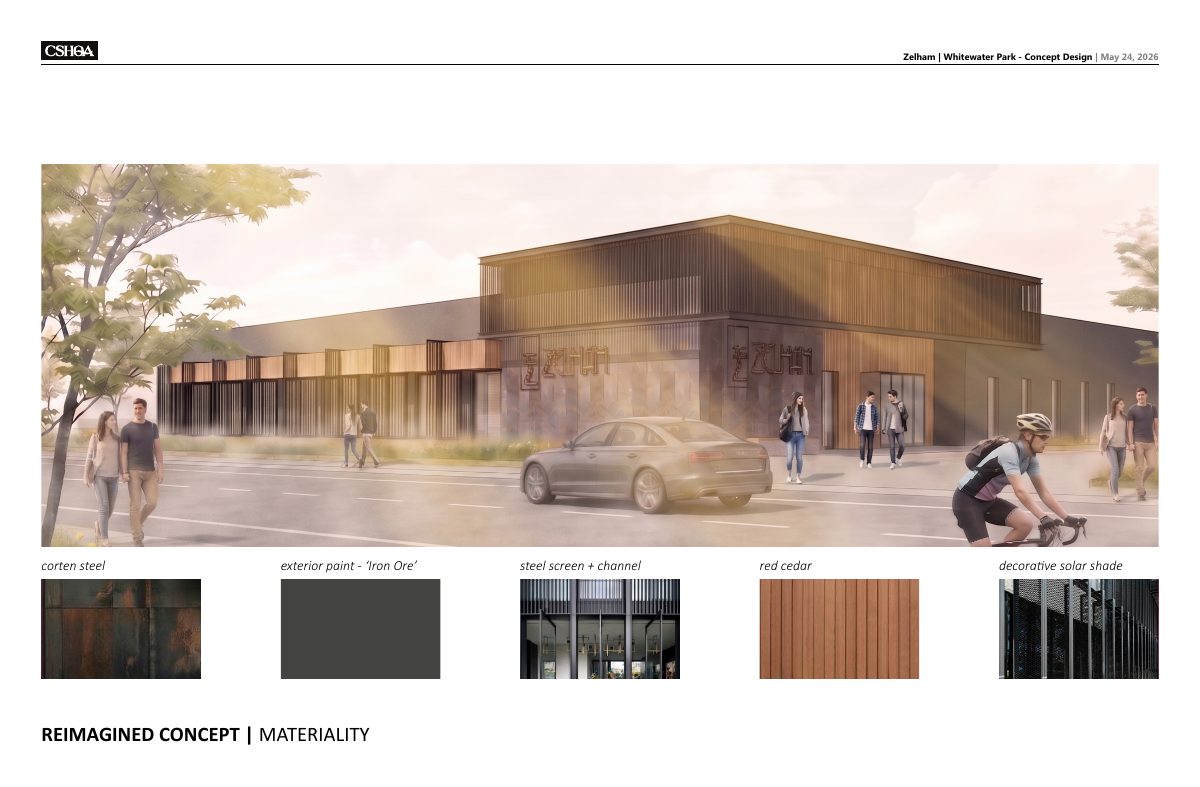 Site plan: Former bank building would become construction company offices, drive-thru closed