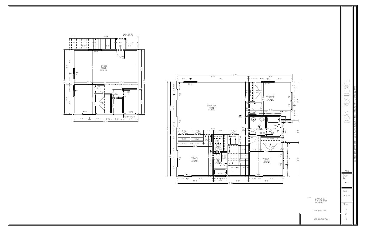 Site plan: Accessory dwelling above garage of new home approved