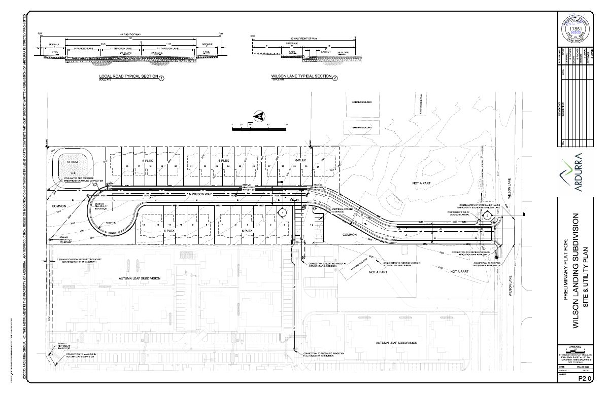 Site plan: 30-lot subdivision approved