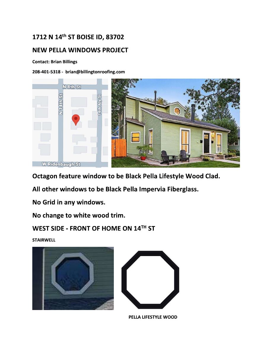 Site plan: Window replacement sought for home in historic district
