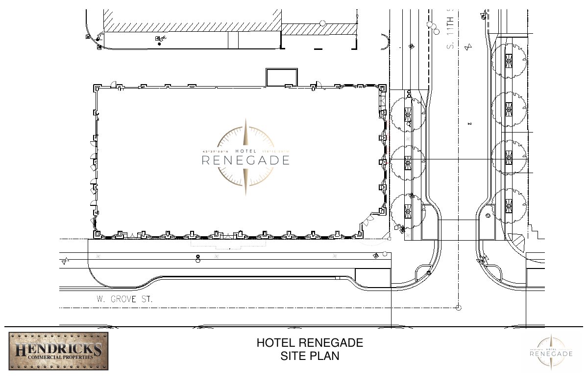 Site plan: Sidewalk cafe approved on commercial site of nearly an acre