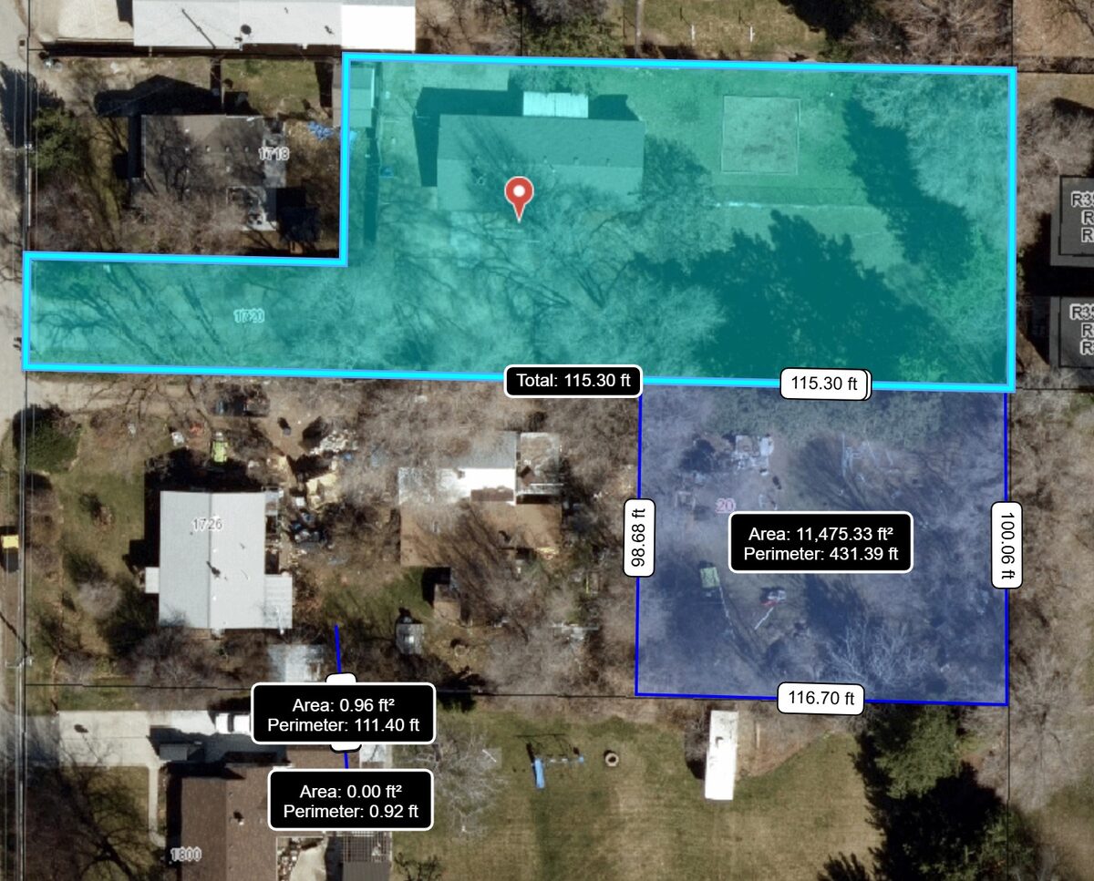 Site plan: 4-home subdivision approved after earlier plat approval expired