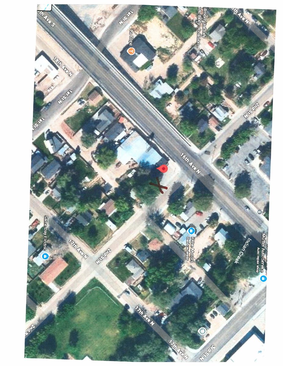 Site plan: Temporary use permit approved for El Sazon de la tia rosa