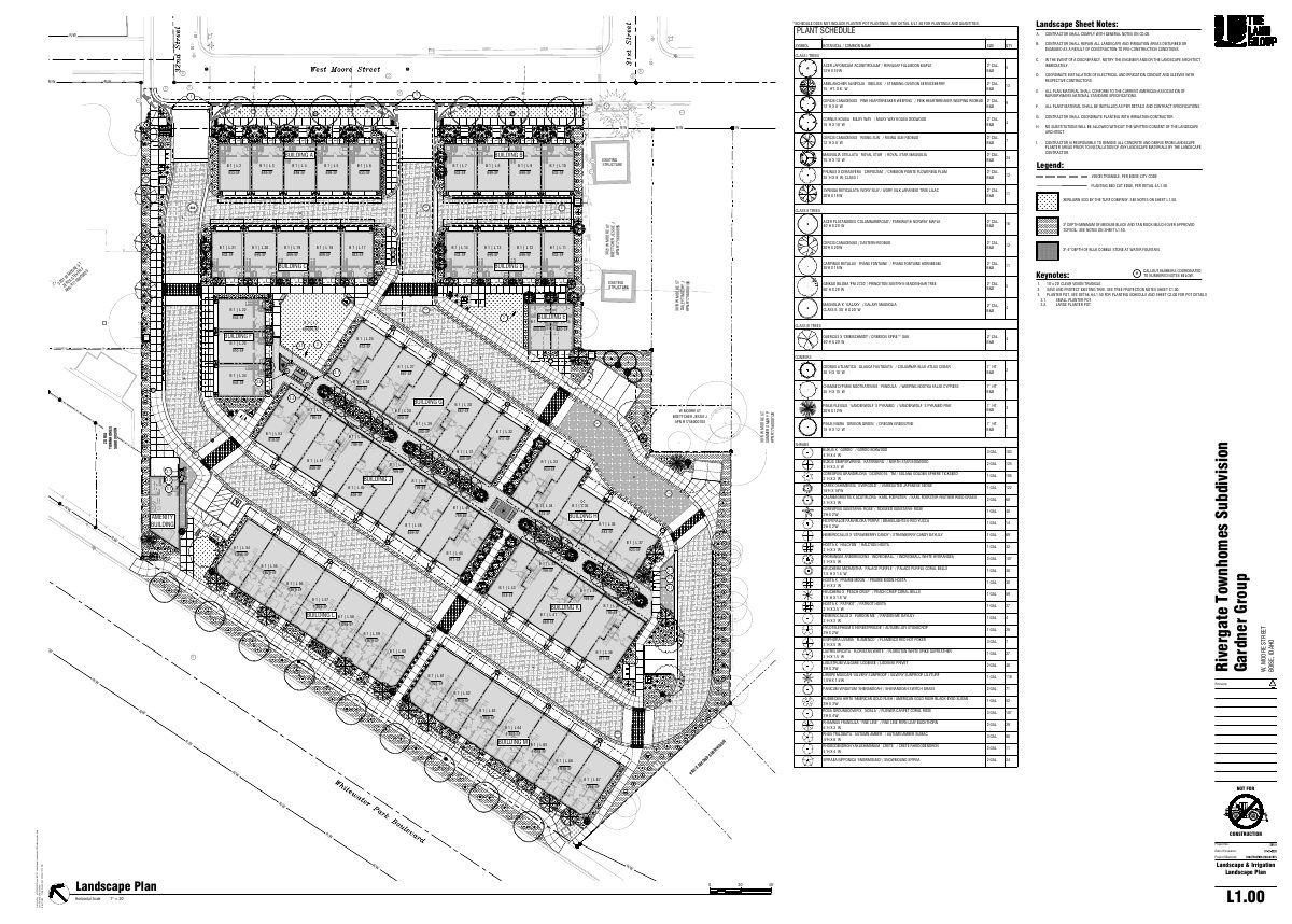 Site plan: Townhome subdivision on nearly 3 acres heads to City Council