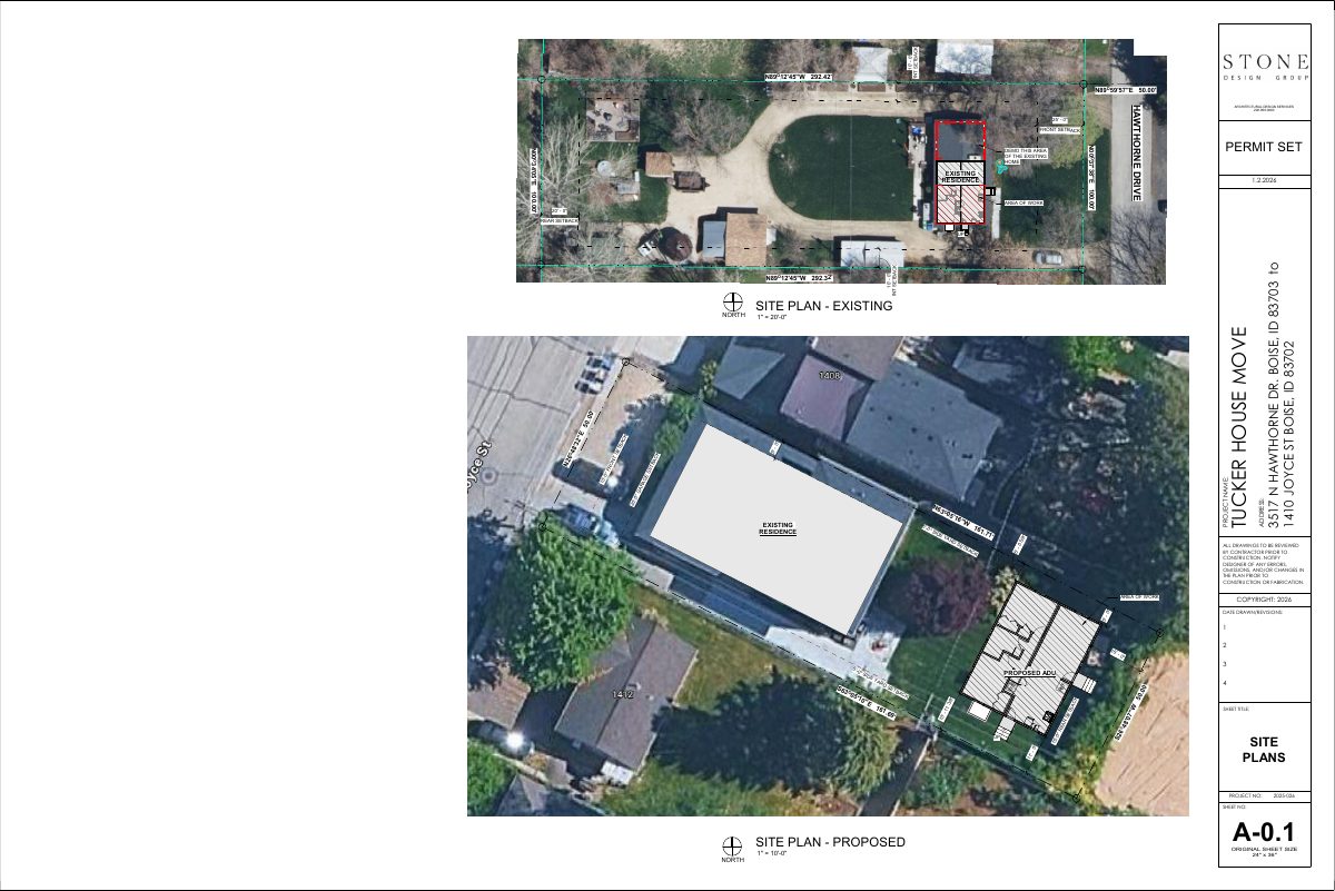 Site plan: Approved: partial demolition of 1950s home so the rest can be moved