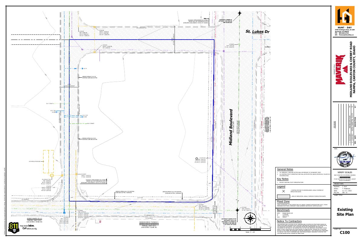 Site plan: Maverik convenience store and gas station approved with conditions
