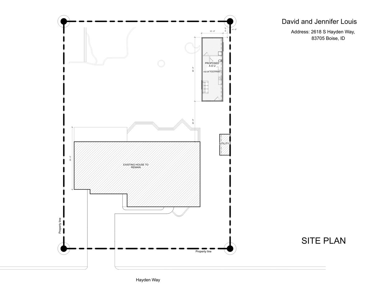 Site plan: Conversion of detached office into accessory dwelling unit approved