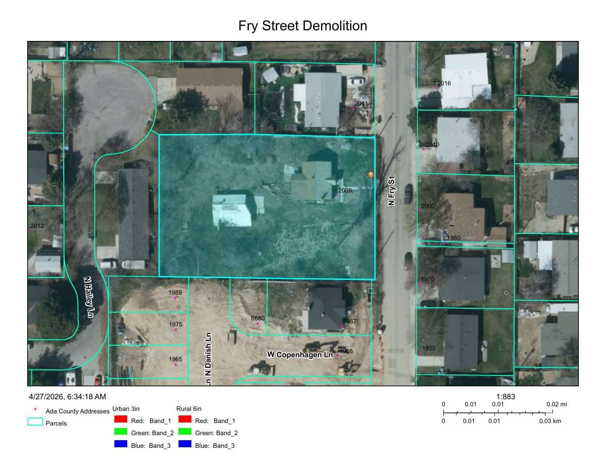 Site plan: Demolition of 1940 home approved on site city plans to make a park