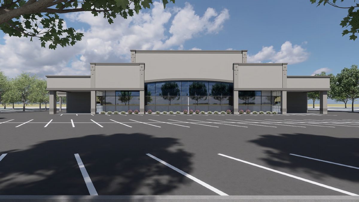 Site plan: Facade changes sought for commercial building on a full city block