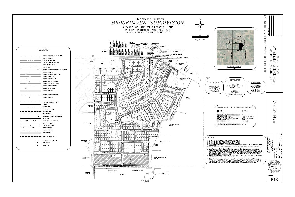 Site plan: Nampa approves final plat for 64 single-family homes on 17 acres