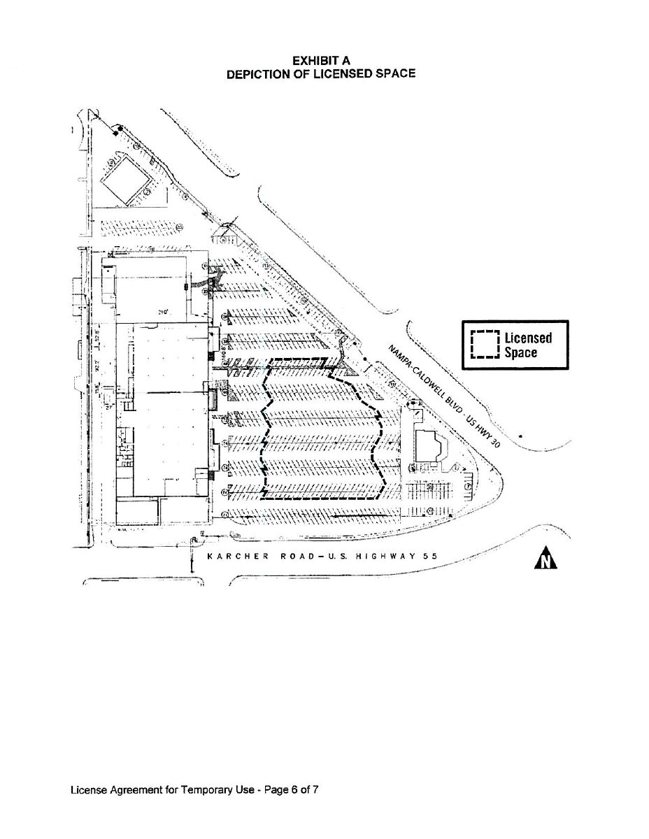 Site plan: Temporary car sales event approved for commercial lot