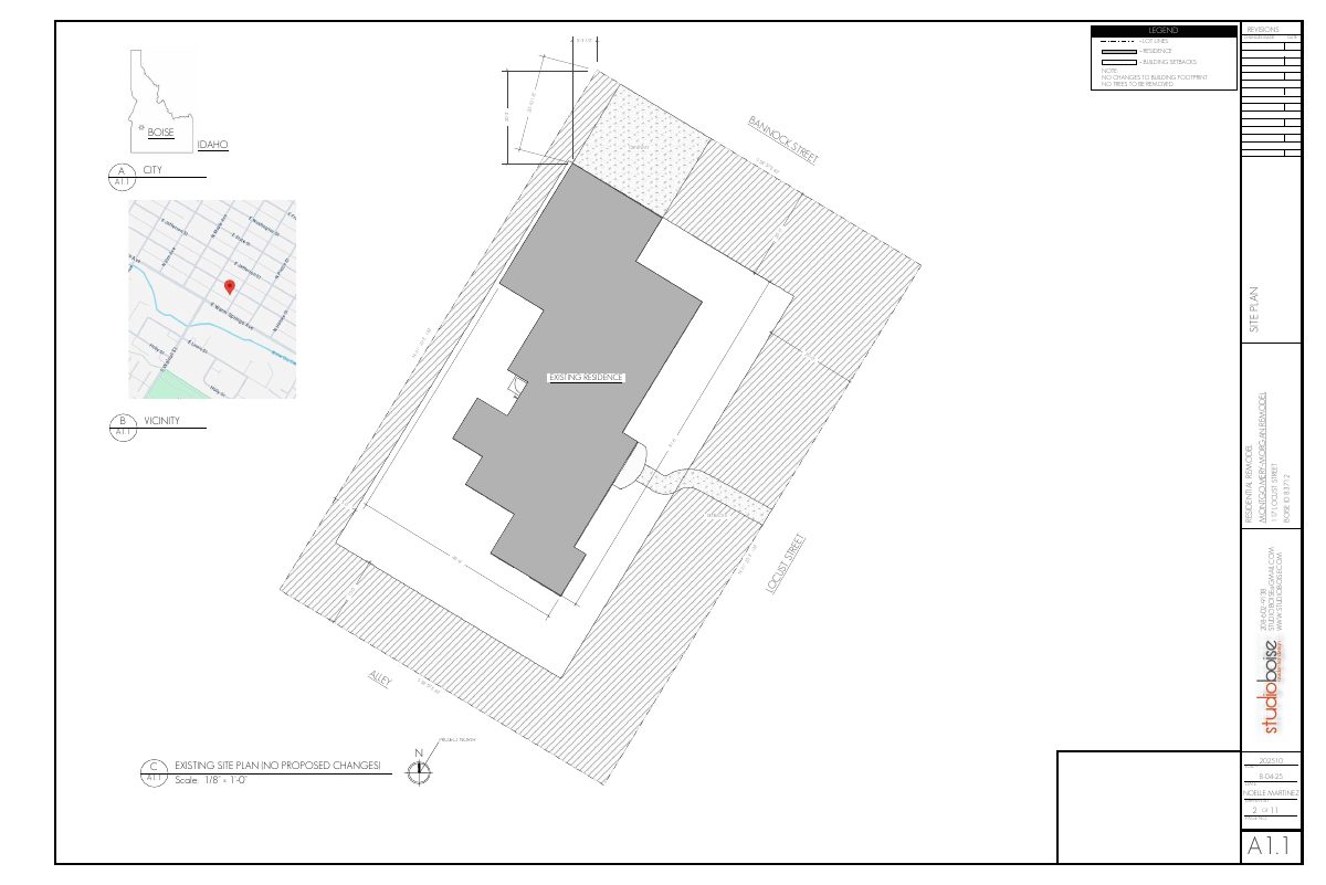 Site plan: Window and landscaping changes approved for home in historic district