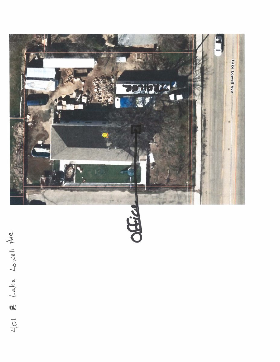Site plan: Home-based transport business approved to operate from a residence