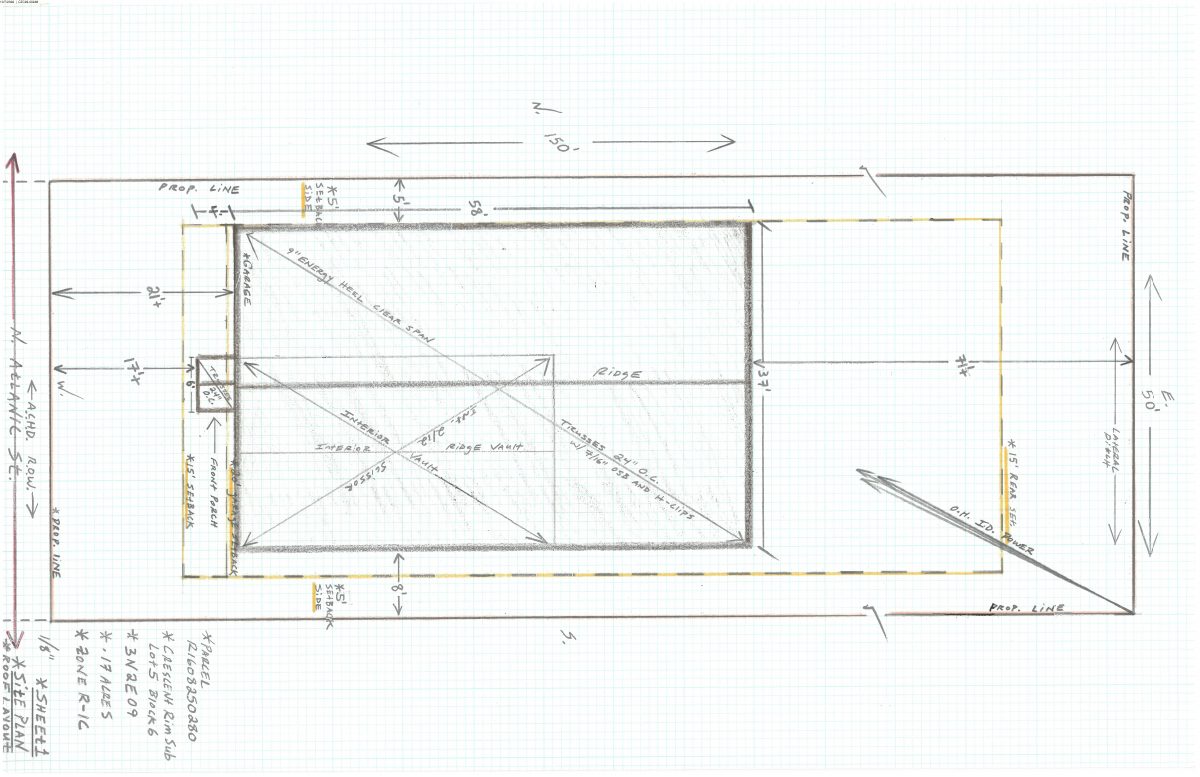 Site plan: Demolition of damaged home and rebuild on same footprint sought