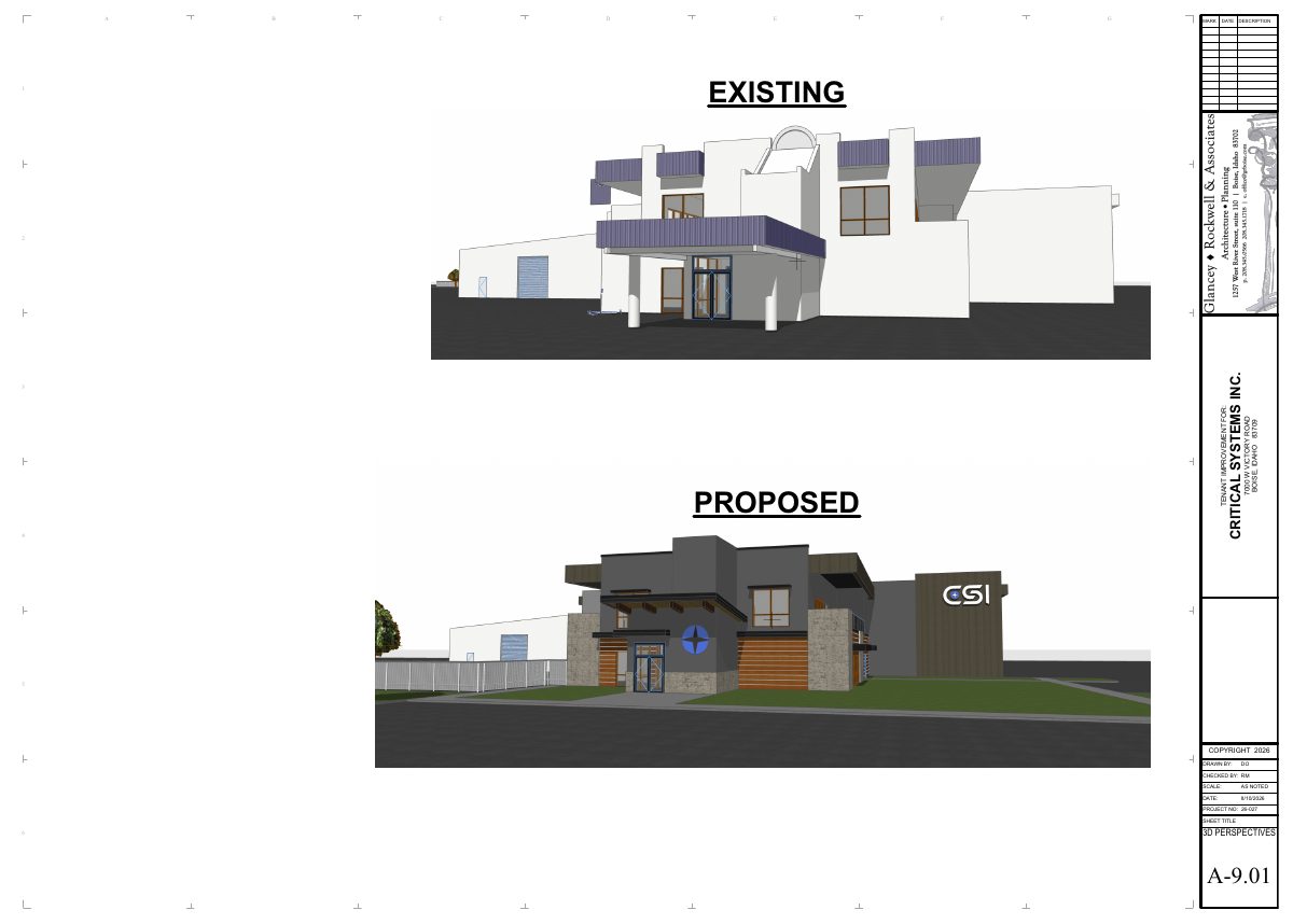 Site plan: Exterior makeover proposed for commercial building on nearly 5-acre site