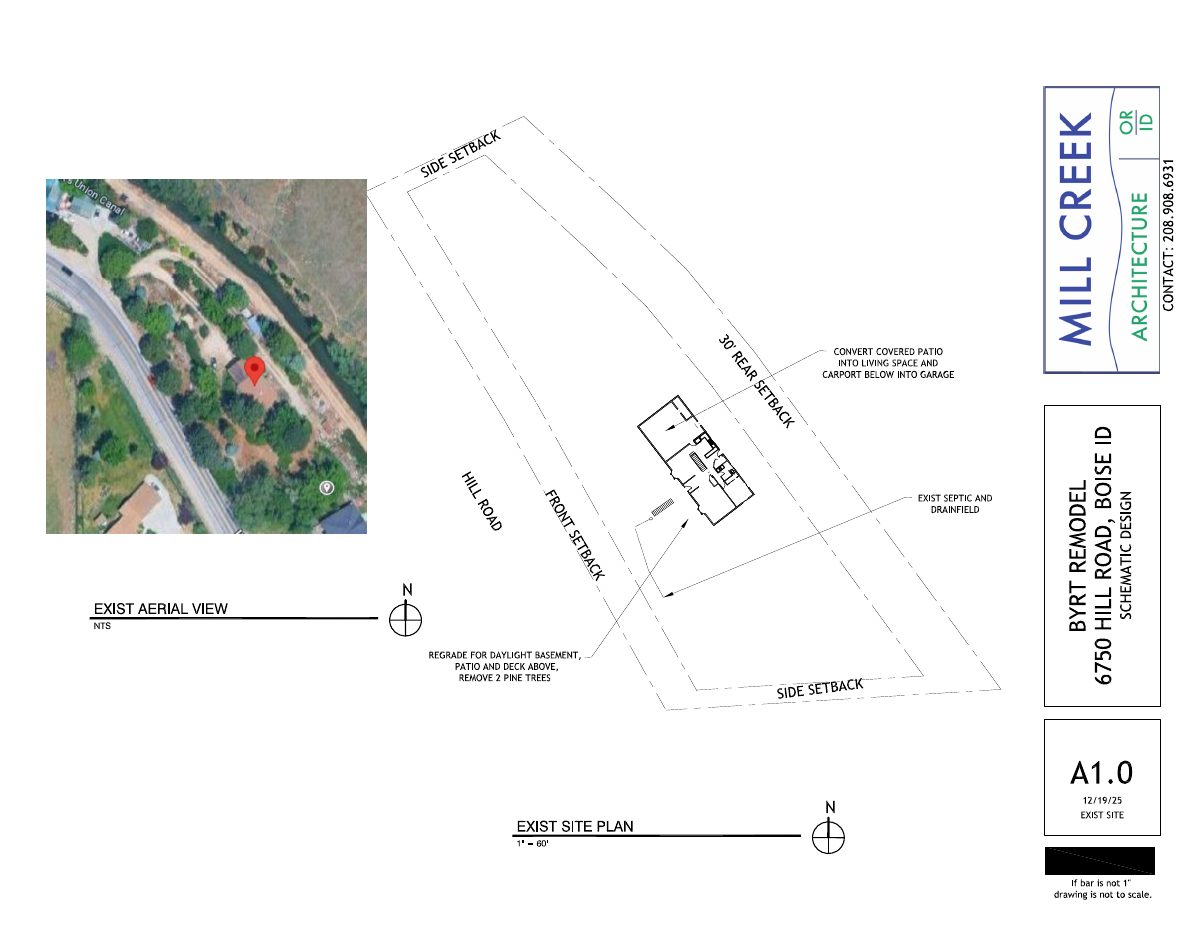 Site plan: Remodel of single-family house with regrading and daylight basement approved