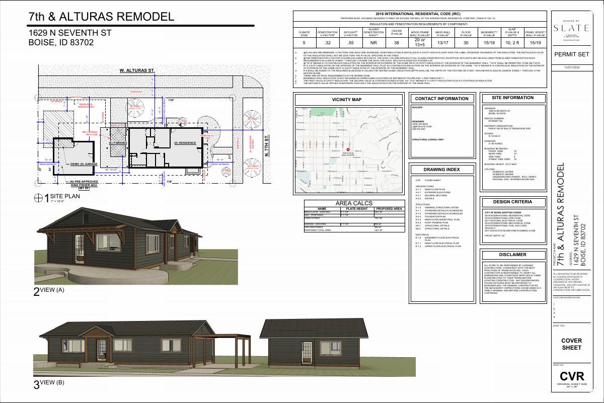 Site plan: Backyard accessory dwelling proposed to replace old garage