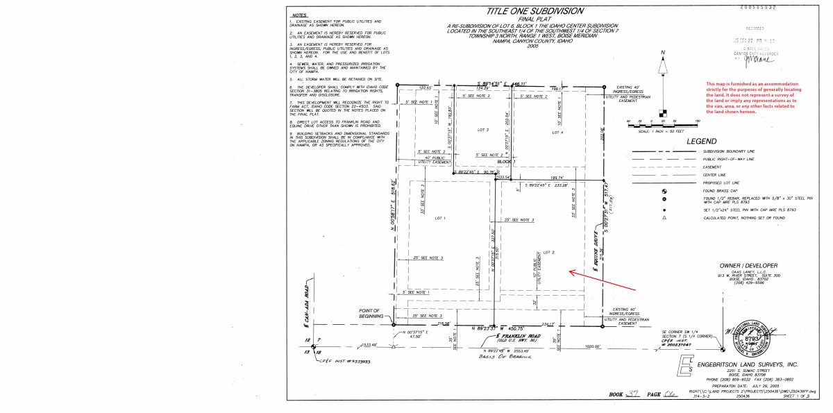 Site plan: Nampa approves drainage swale in place of required street berm at AgWest site