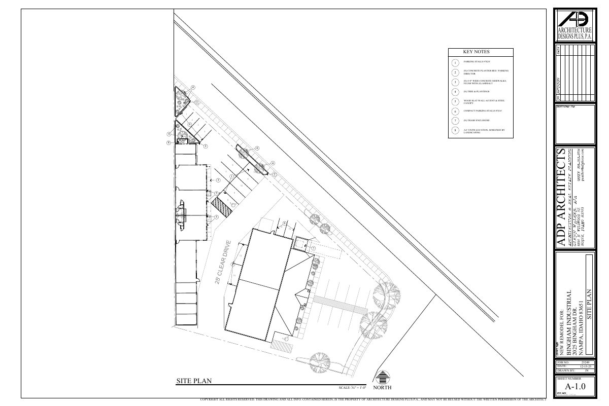 Site plan: Nampa approves converting two storage units into storefront tenant spaces