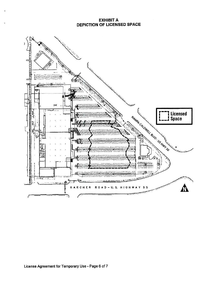 Site plan: Temporary car sales event approved for commercial lot