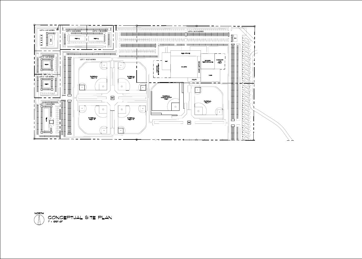 Site plan: Kuna approves rezone for 75-acre youth sports complex site