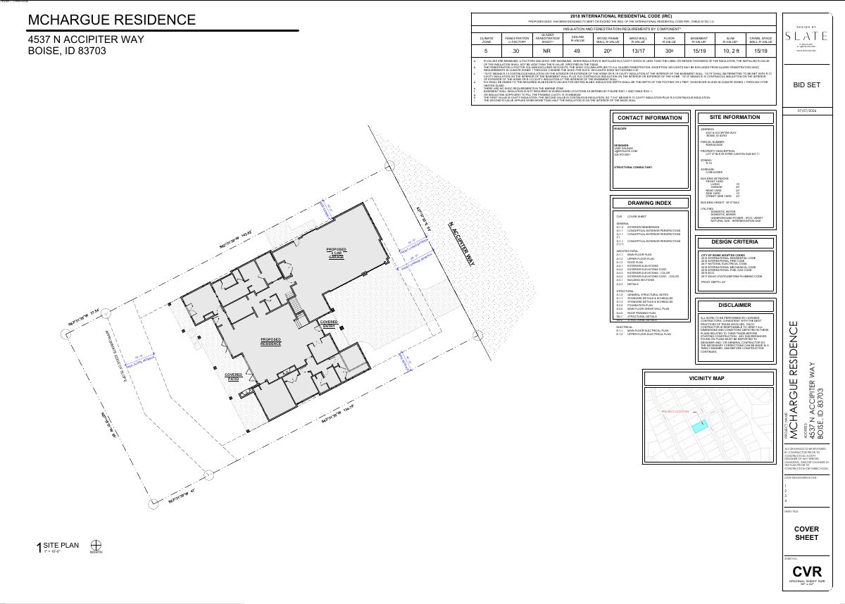 Site plan: Single-family home on steep foothills lot approved with conditions