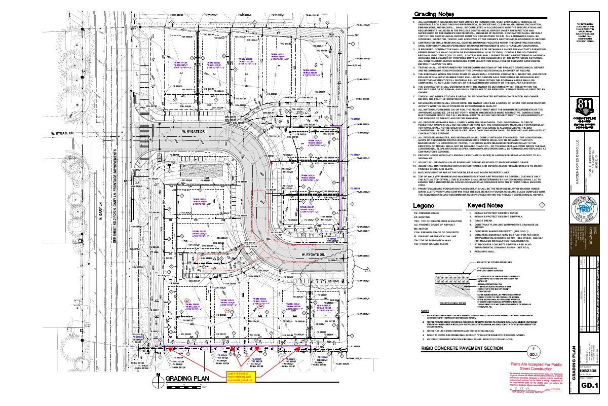 Site plan: Request to build fence taller than 6 feet on top of existing wall expired