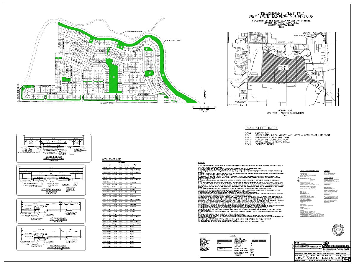 Site plan: Nampa approves final plat for 61 single-family homes