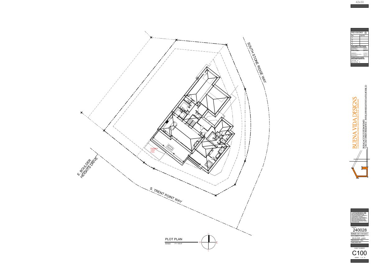 Site plan: New single-family home approved on vacant lot