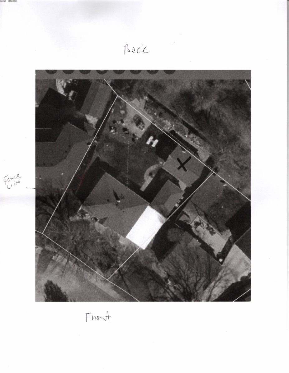 Site plan: Addition to backyard building approved as accessibility accommodation