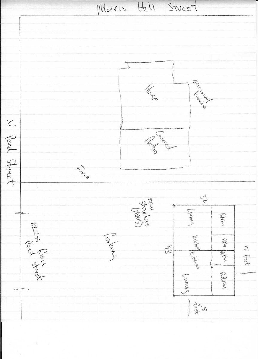 Site plan: Two pre-approved accessory dwelling units proposed on 0.3-acre residential lot