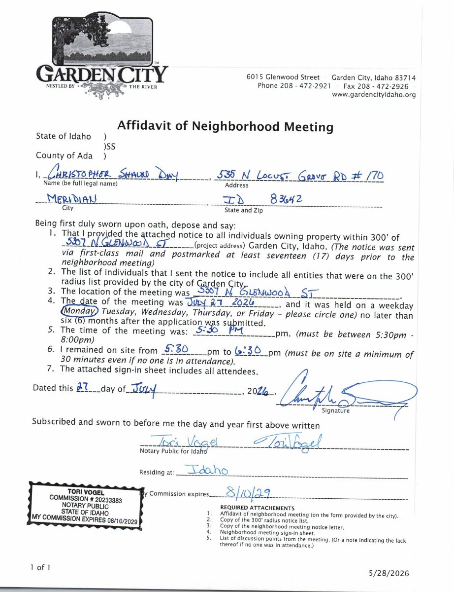 Site plan: Heating and air company's service business in existing warehouse approved with conditions