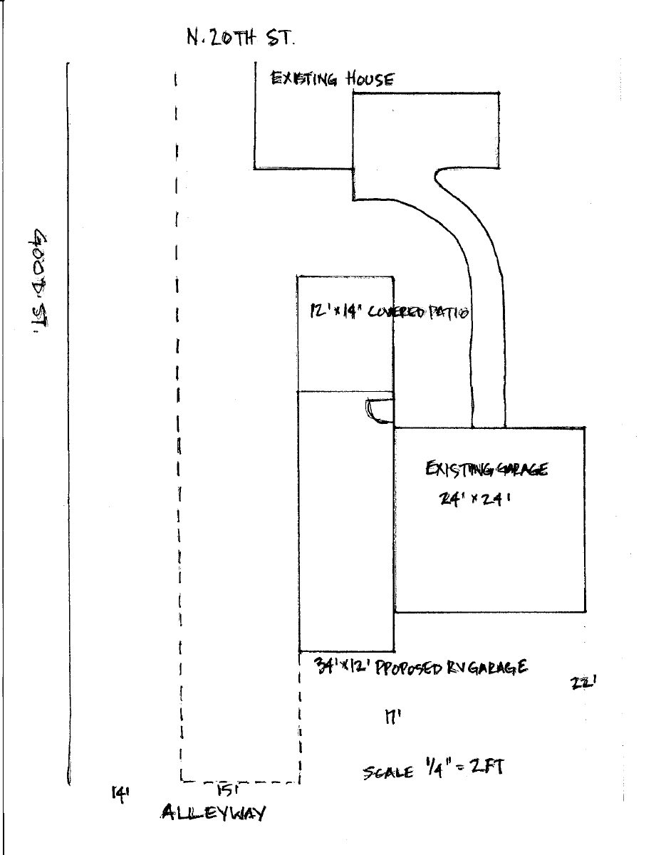 Site plan: Garage addition at historic home approved