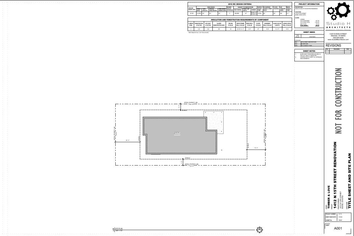 Site plan: Renovation of historic single-family home approved, including new kitchen and baths