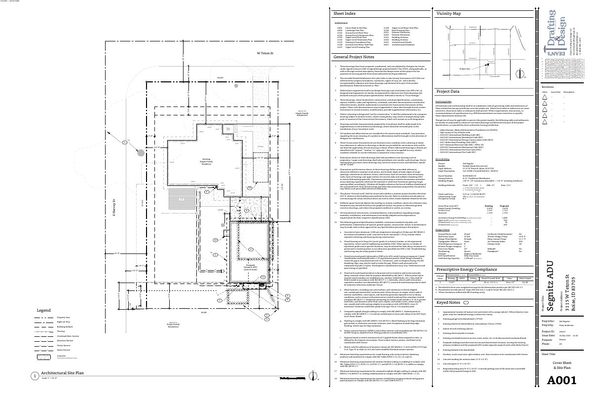 Site plan: Zoning certificate
