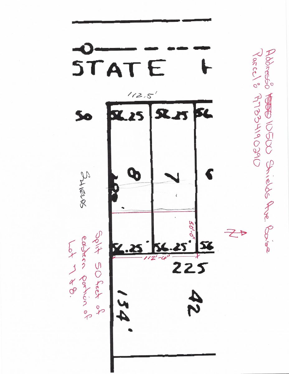 Site plan: Lot line shift approved to make two buildable lots from a half-acre parcel