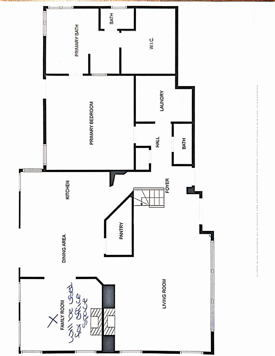 Site plan: Home-based plumbing company office approved, with no customers or employees on site