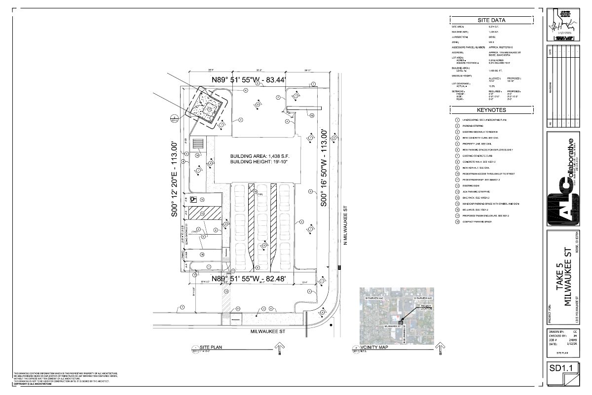 Site plan: Take 5 oil change shop of about 1,438 square feet approved