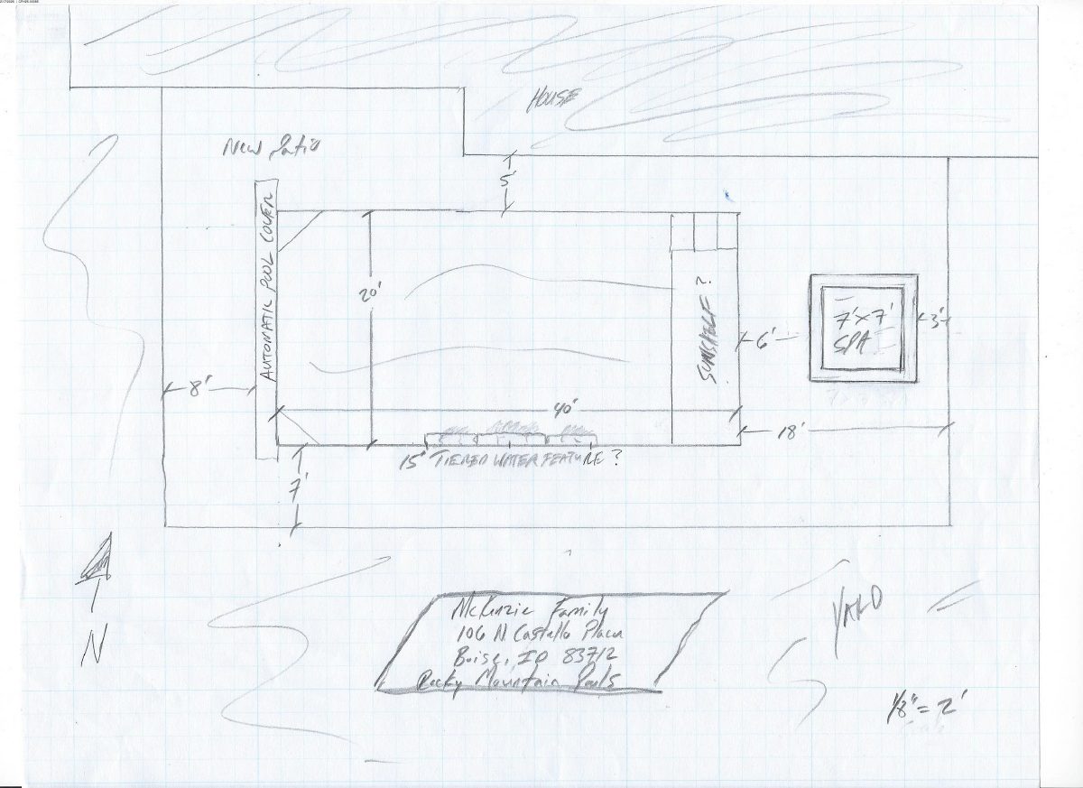 Site plan: Foothills/hillside