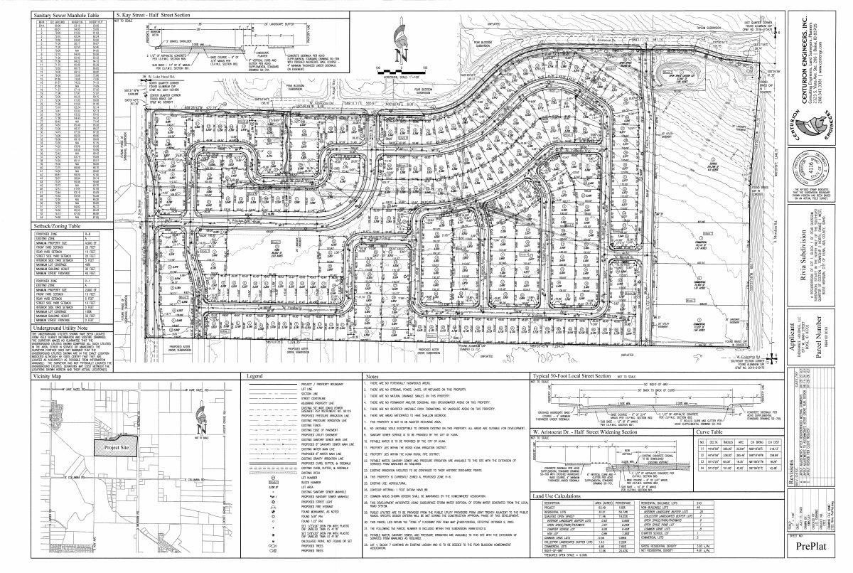 Site plan: 243-home subdivision with shops and a school site recommended for approval in Kuna