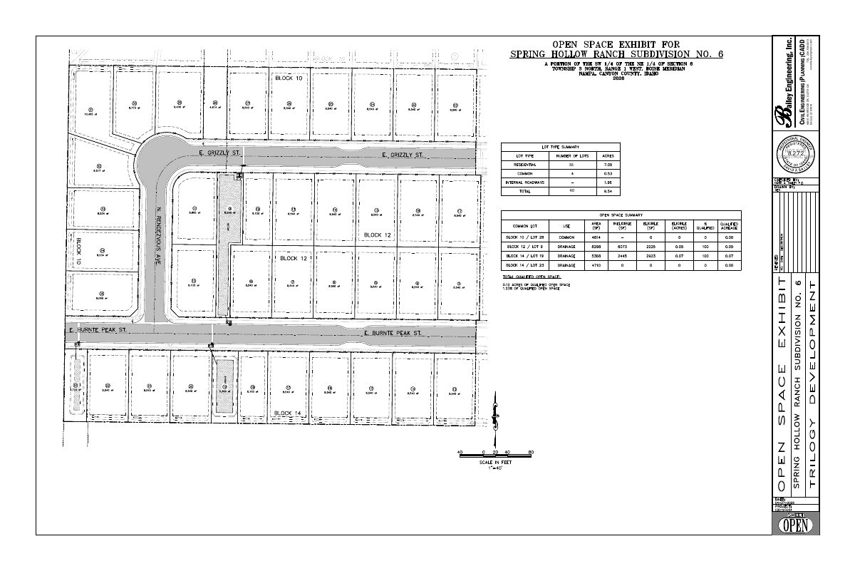Site plan: Final plat approved for 36 single-family lots in Spring Hollow Ranch's sixth phase