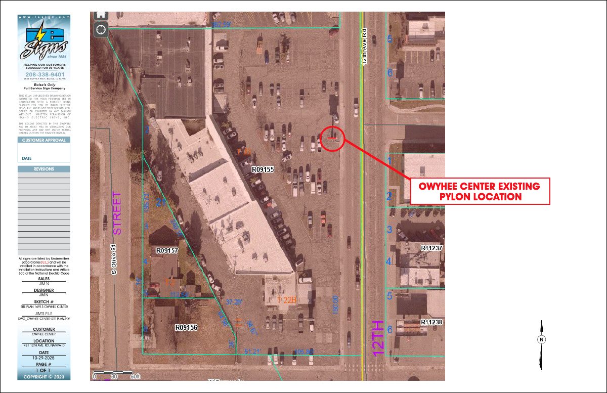 Site plan: City approves variance to keep 35-foot pylon sign and refurbish it