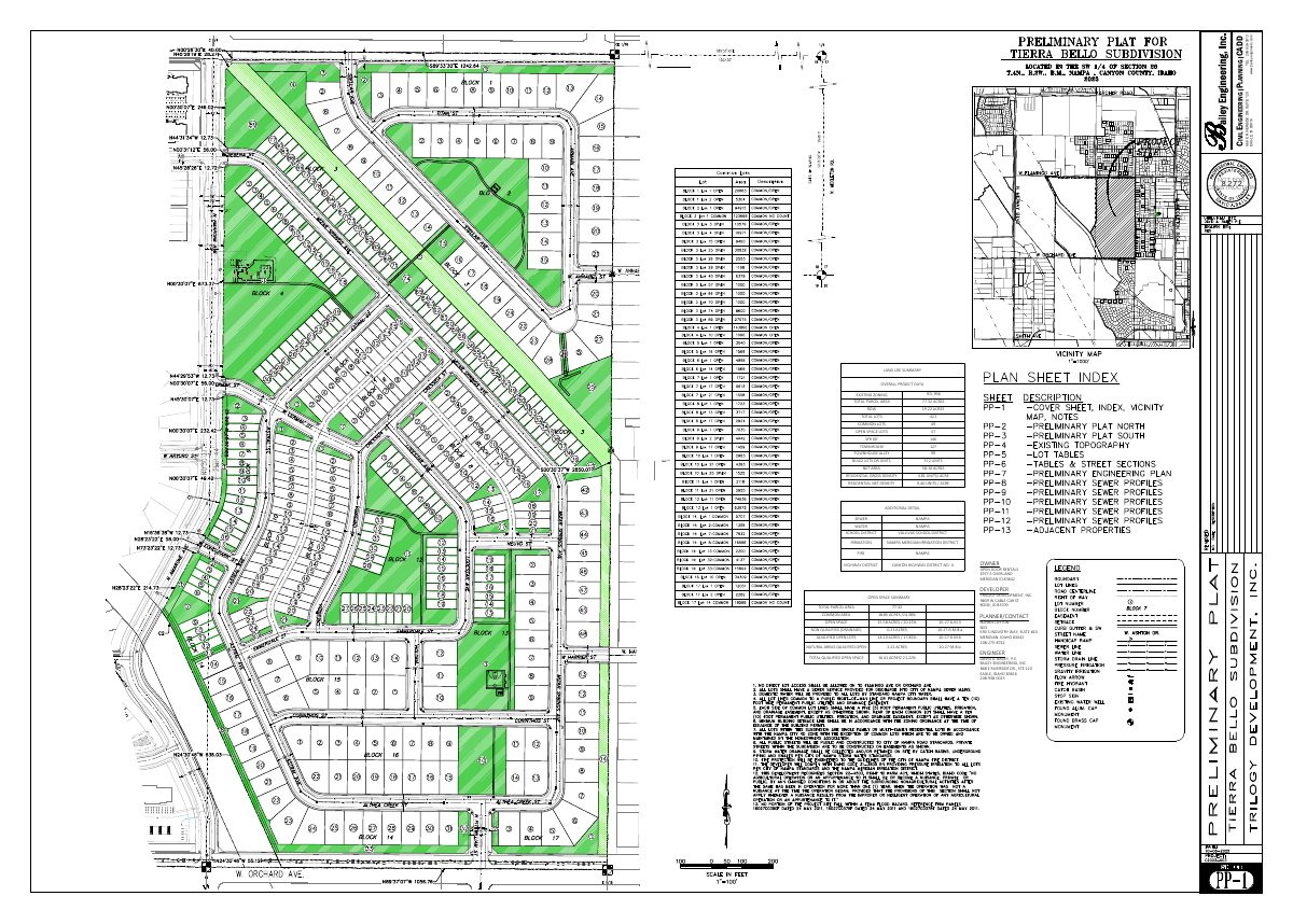 Site plan: Nampa approves 372 homes, mix of townhomes and single-family, on Ederra land