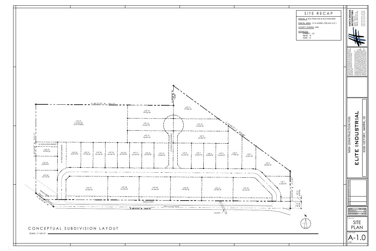 Site plan: Council denies annexation for 32-lot industrial park on 17.6 acres