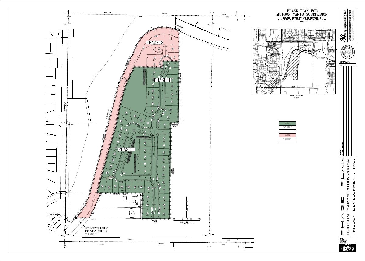 Site plan: Nampa approves 59-home Hudson Yards subdivision on former farmland