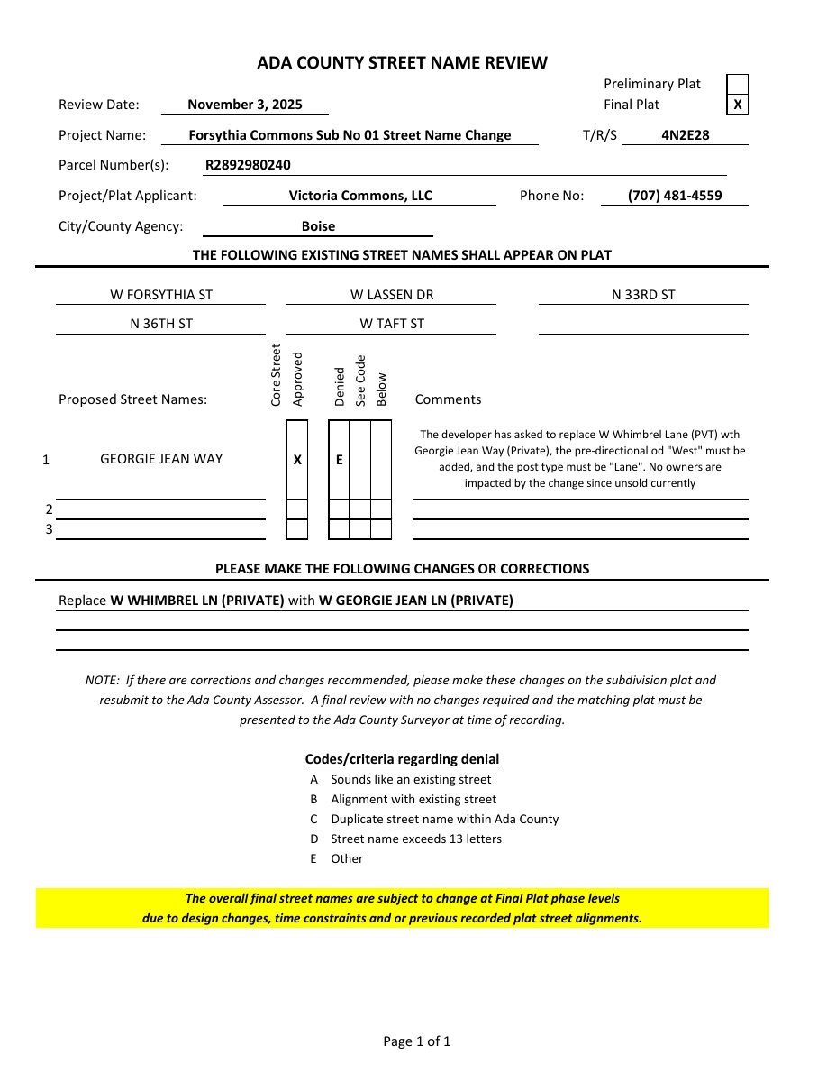 Site plan: Boise council approves renaming private lane in 14-unit townhouse project