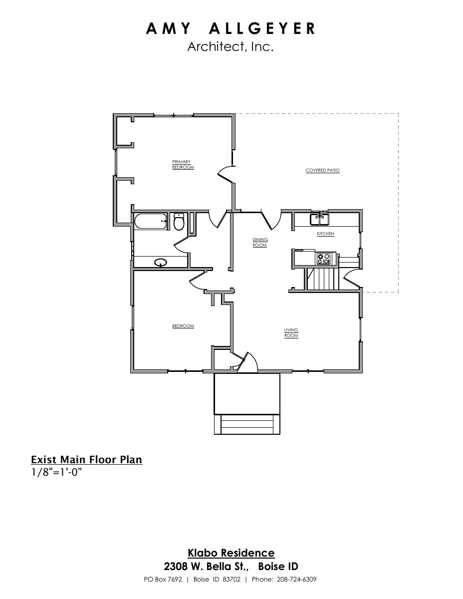 Site plan: One-story rear addition to historic single-family home approved